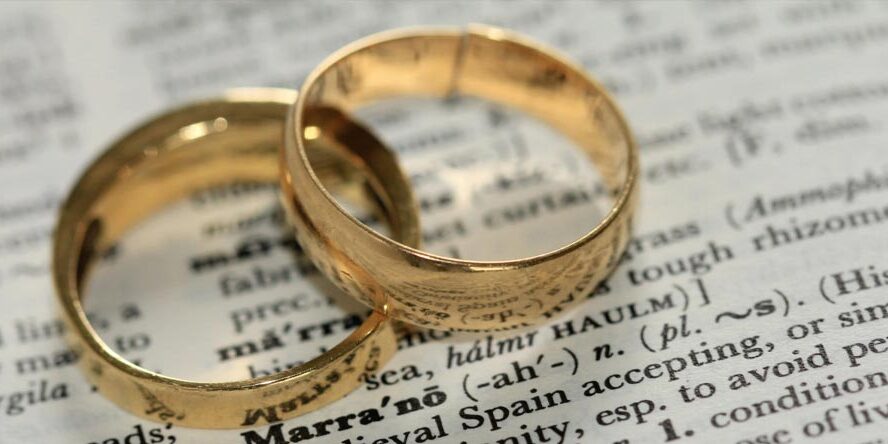 Rings on a page of a dictionary | Kenyan Marriage Procedures | Njaga & Co. Advocates family law law firm in Kenya