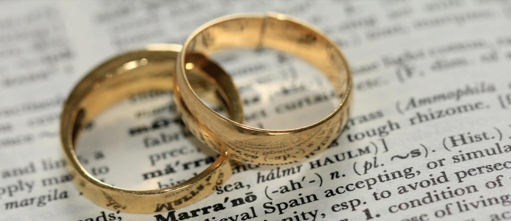 Rings on a page of a dictionary | Kenyan Marriage Procedures | Njaga & Co. Advocates family law law firm in Kenya
