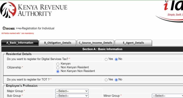 kra-registration KRA pin dashboard | KRA Pin Registration for Foreigners & Limited Companies | Njaga & Co. Advocates corporate legal news