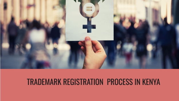 Designer (3) A Caucasian hand holding a gender equal sign - banner reads trademark registration process in Kenya | A Guide to Trademark Registration Process in Kenya | Njaga Advocates corporate commercial law