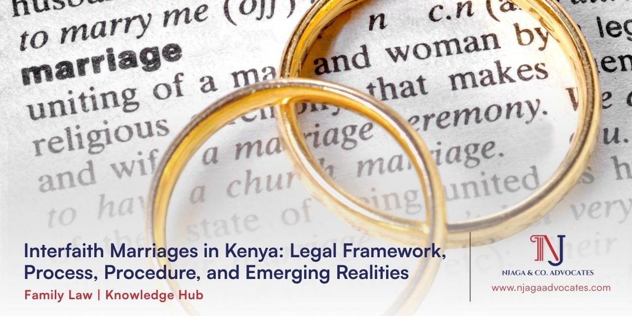 Interfaith marriages in Kenya | Family lawyers in Nairobi | Family law firm in Kenya | Njaga & Co Advocates