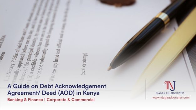 Document with pen on it | AOD deed guide in Kenya | Debt recovery in Kenya | Best Corporate lawyers in Kenya