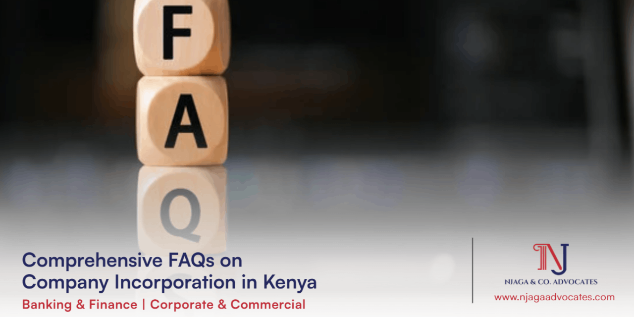 stacked dice written FAQ | 28 FAQs on Company Incorporation in Kenya