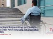 persons on a wheelchair overlooking stairs | Employer responsibilities to PWDs in Kenya | Njaga Advocates employment law firm in kanya
