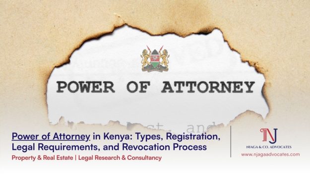 Map of Northern Africa with GOK | Power of attorney types | Njaga Advocates property and real estate law firm