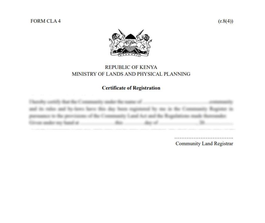 Certificate of Registration