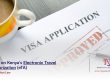 Cup of coffee over an approved visa application form | Kenya’s Electronic Travel Authorization guide | Njaga Advocates legal articles | best law firm in nairobi