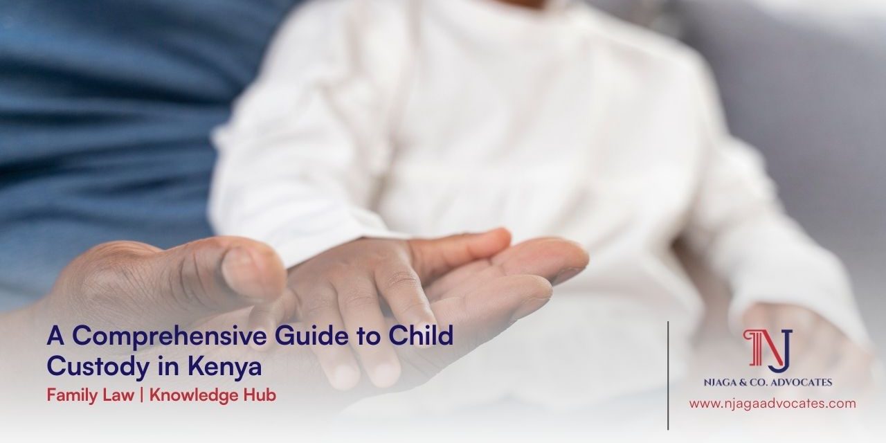 2 year old baby hand on his father's palm while he is carried by him on the couch: child custody concept | Guide to Child Custody in Kenya | 7 FAQs on Child custody in Kenya