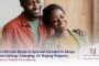 African descent couple male and lady hugging all smiles looking at a document in the lady's hands | Spousal Consent in Kenya When Selling, Charging, Or Buying Property