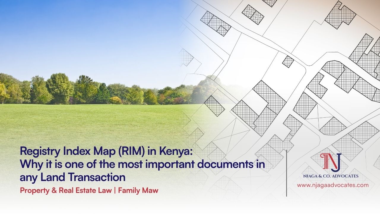 Registry Index Map (RIM) in Kenya
