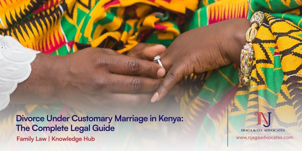 Divorce Under Customary Marriage in Kenya Divorce Under Customary Marriage in Kenya