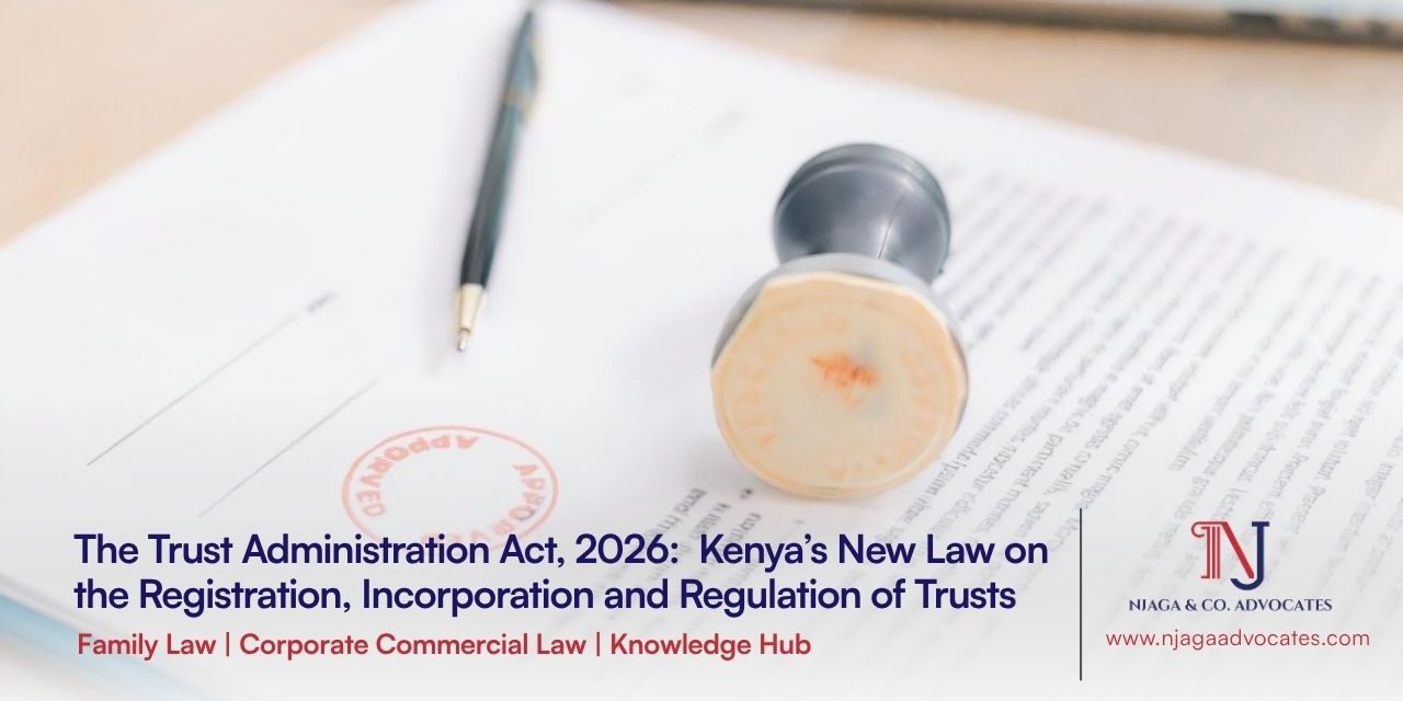 The Trust Administration Act, 2026