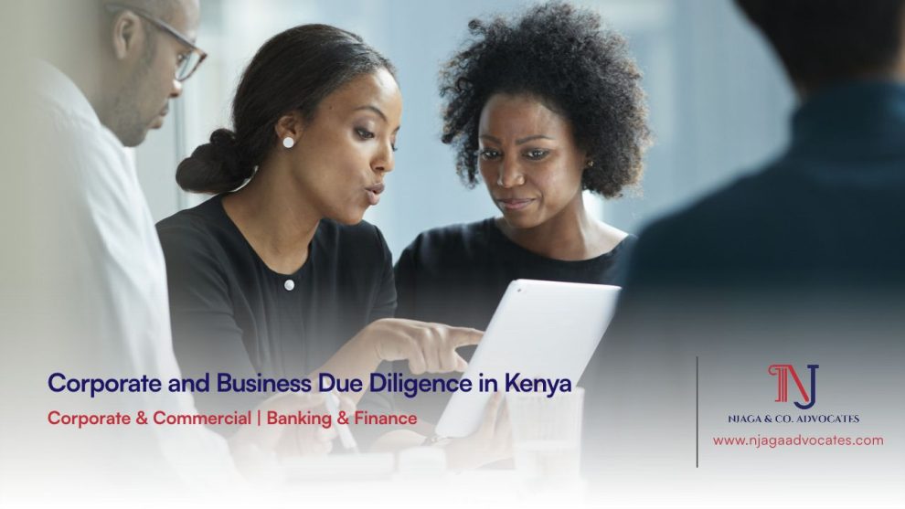 Corporate and Business Due Diligence