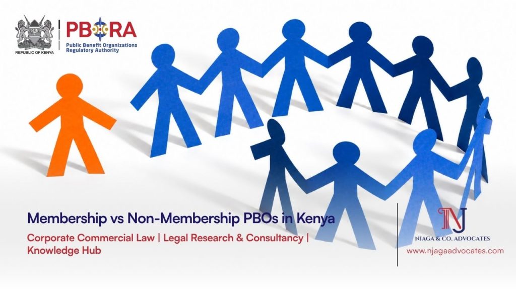 Membership vs Non-Membership PBOs in Kenya