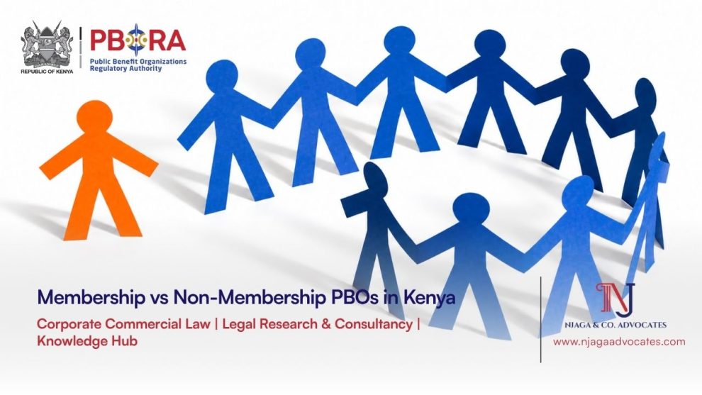 Membership vs Non-Membership PBOs in Kenya